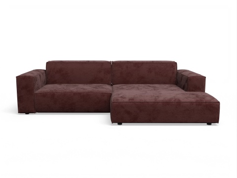 Ecksofa mit Longchair rechts